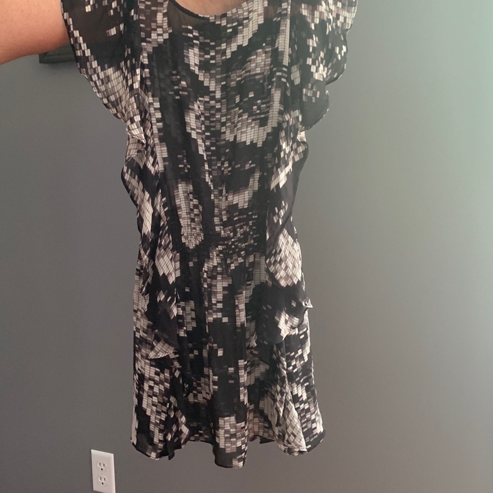 Ted Baker London Sheer Ruffle Top - Picture 7 of 8